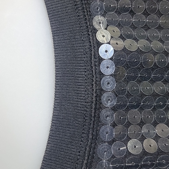 Victorias Secret Pink Limited Edition Sequins BLING Varsity Sweatshirt  Large - Picture 11 of 12